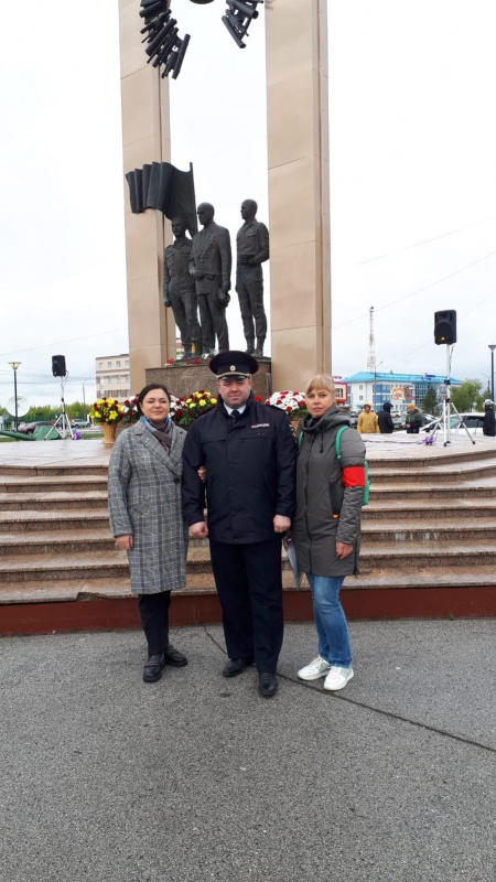 Обеспечение правопорядка народной дружиной на памятном мероприятии День солидарности в борьбе с терроризмом