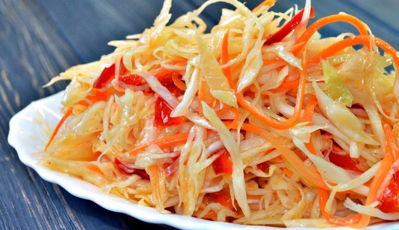 Маринованная капуста на закуску