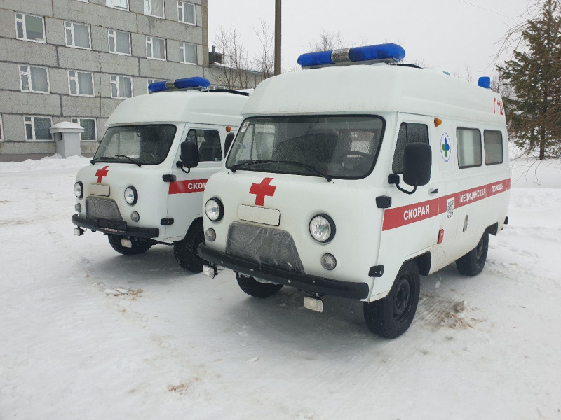 Новые машины скорой помощи