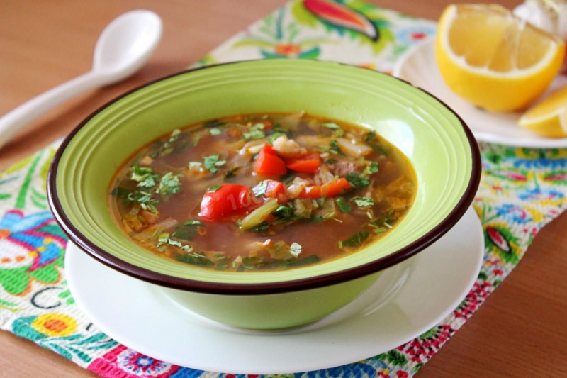 Сербская мясная чорба