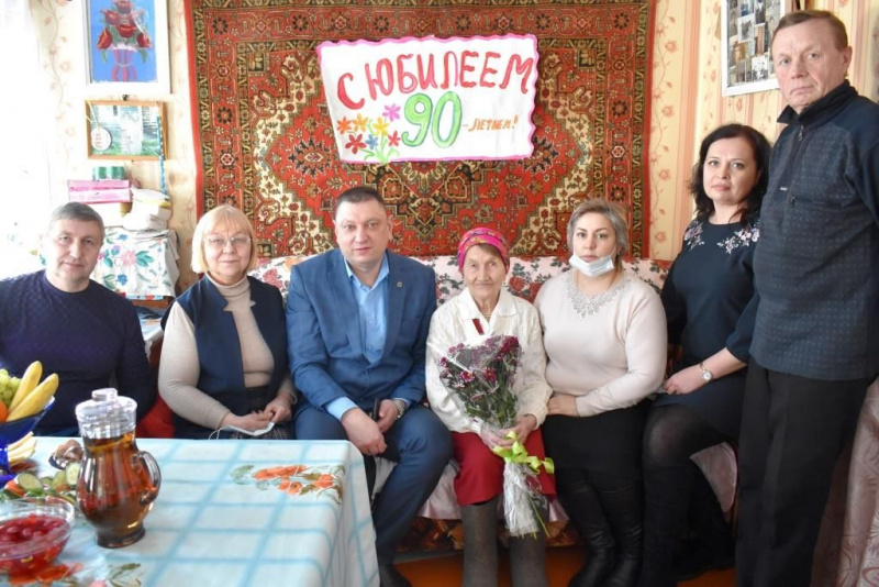 Труженица тыла Марина Канева из Ижмы отметила 90-летний юбилей