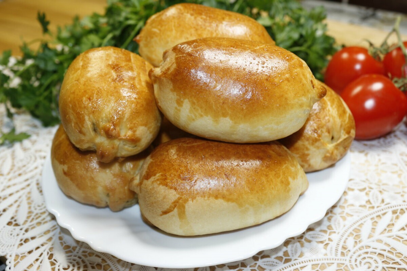 Постные капусные пирожки