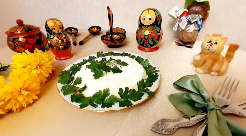 Салат Юлий Цезарь