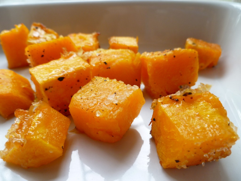 Тыква с медом и сахаром в духовке
