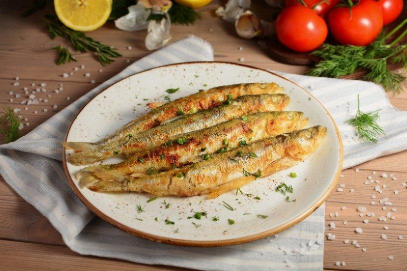 Корюшка с картофелем