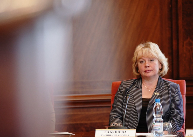 Галина Габушева освобождена от должности заместителя председателя Правительства Коми
