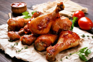 Куриные ножки в гранатовой глазури