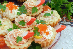 Мусс из крабовых палочек